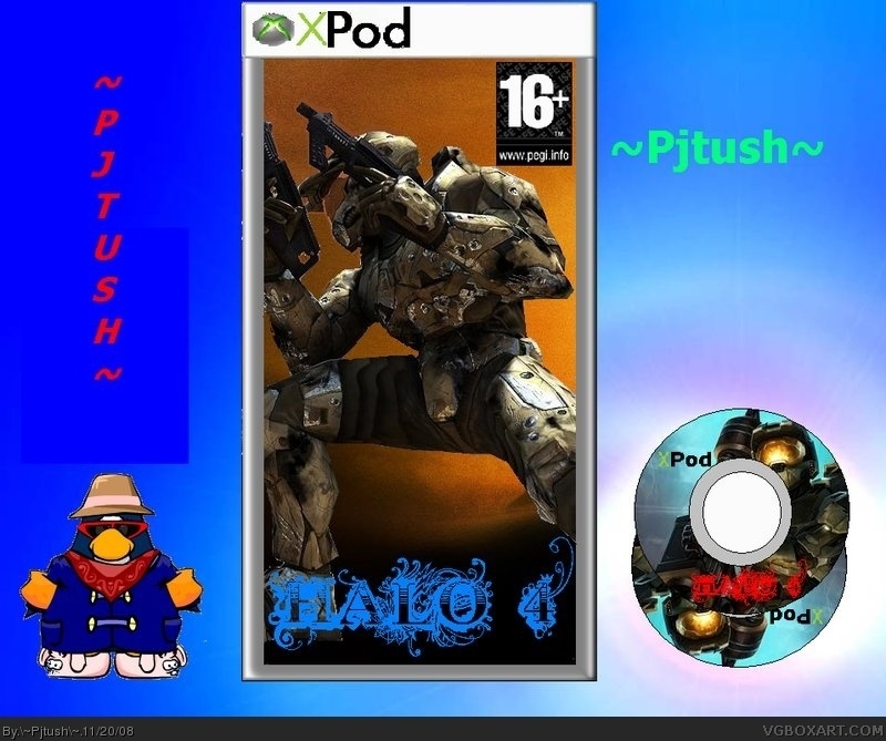 Halo 4 (X-Pod) box cover