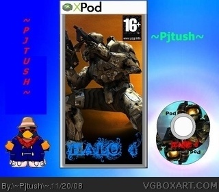Halo 4 (X-Pod) box art cover