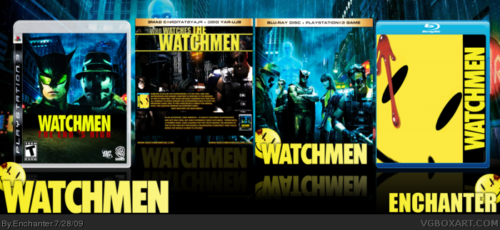 Watchmen: The Double Experience box art cover