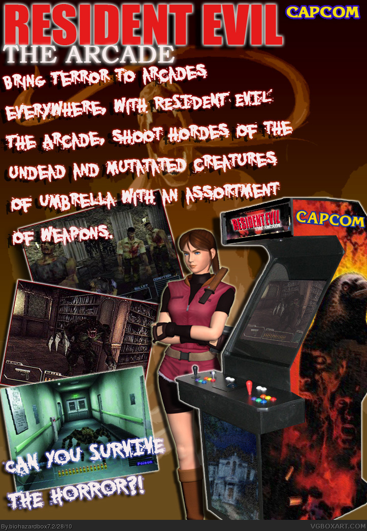 Resident Evil: The Arcade box cover
