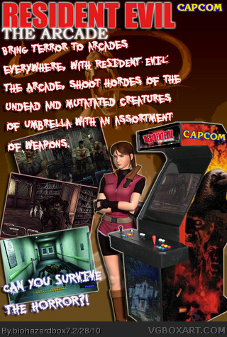 Resident Evil: The Arcade box art cover