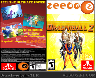 DragonBall Z (Zeebo) box art cover