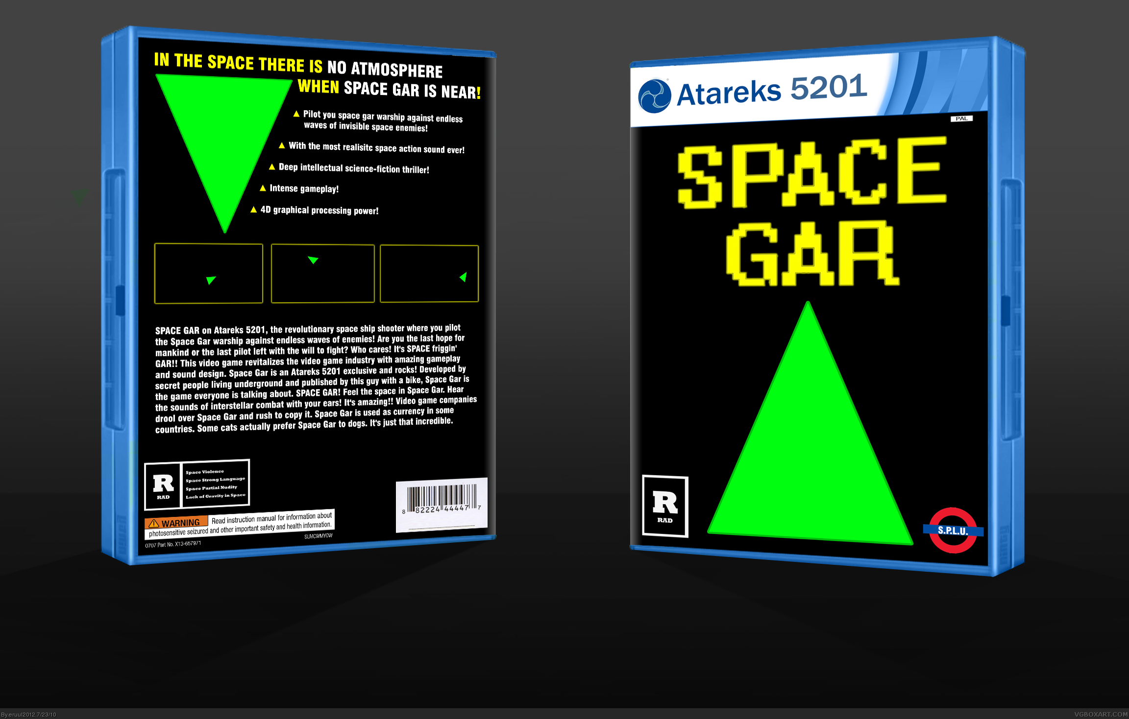 Space Gar box cover