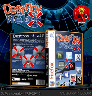 Destroy The Web box art cover