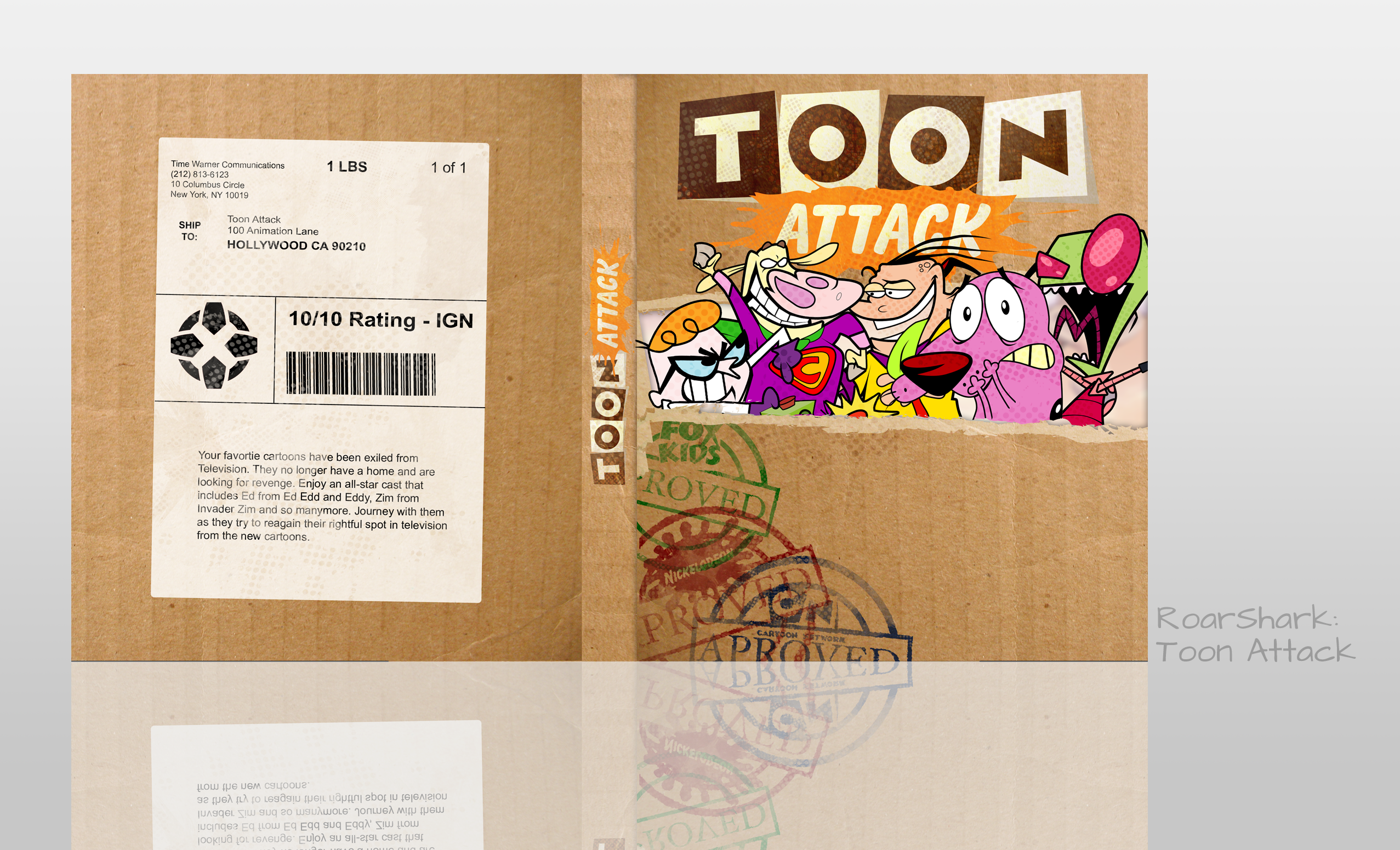 Toon Attack box cover