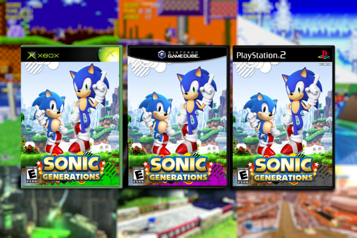 Sonic Generations box art cover