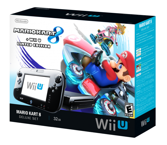 Mario Kart 8 Wii U Bundle box art cover