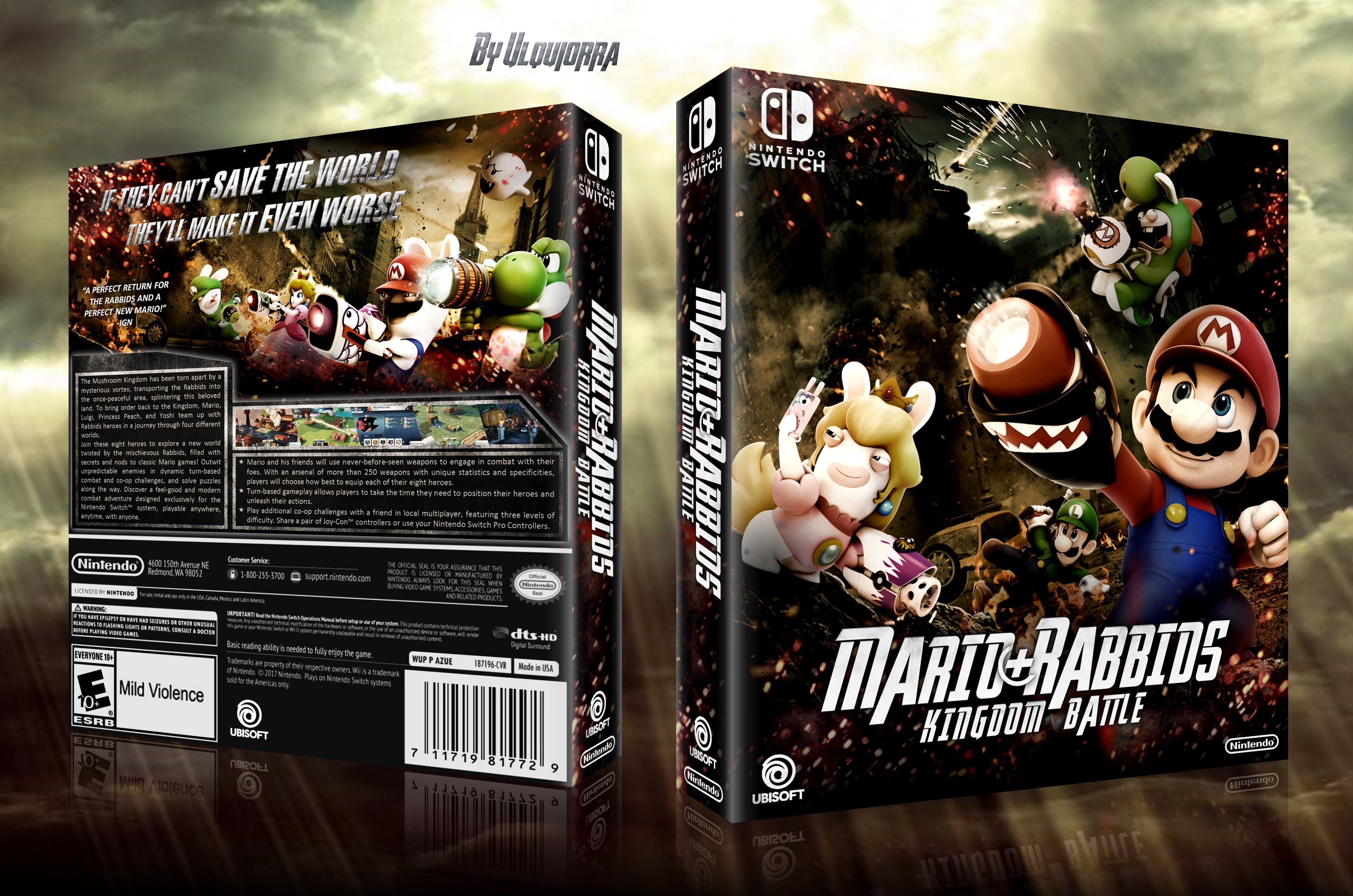 Mario + Rabbids: Kingdom Battle box cover