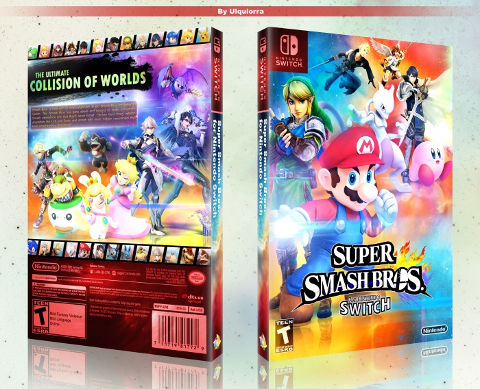 Super Smash Bros for Nintendo Switch box art cover