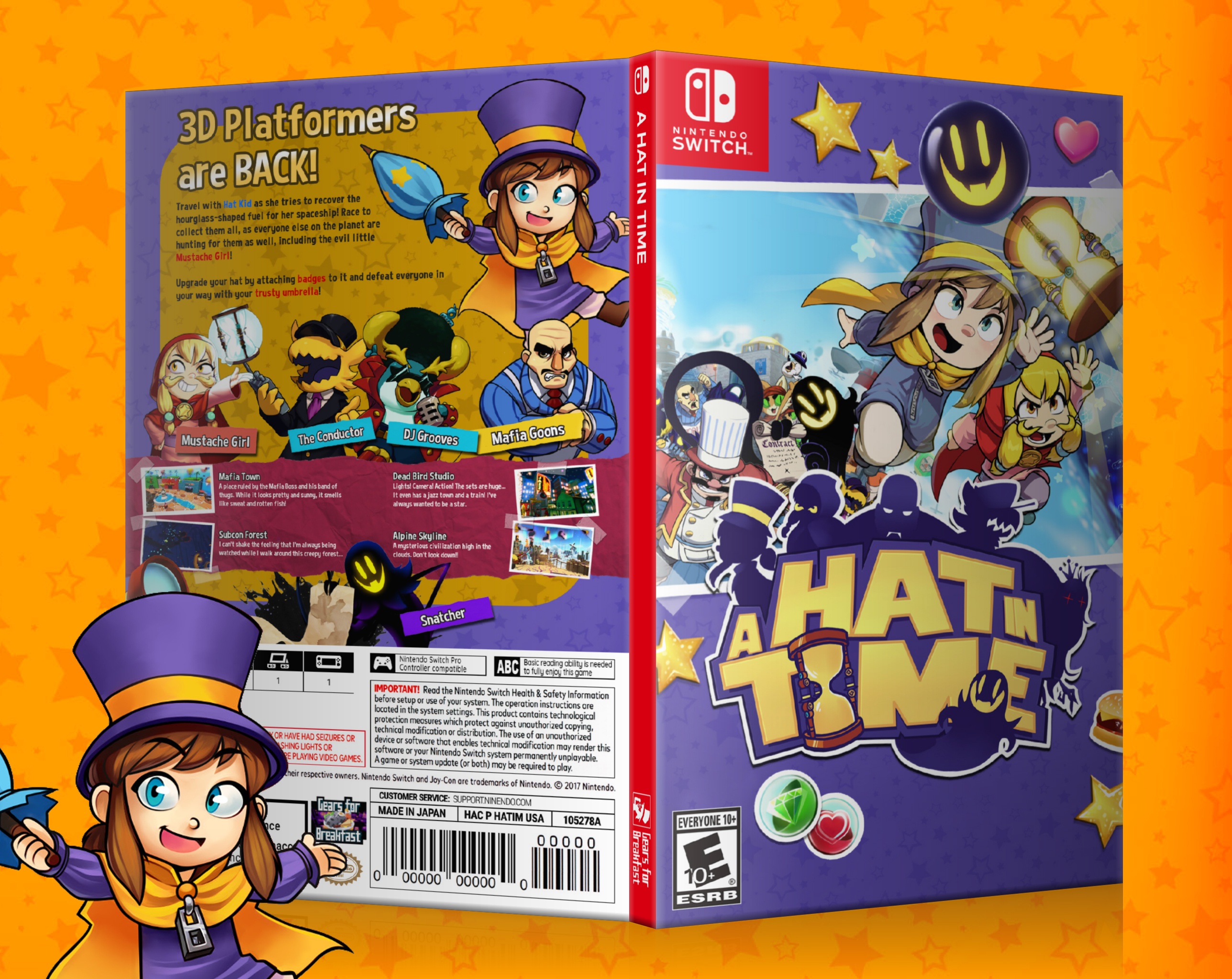 A Hat in Time box cover