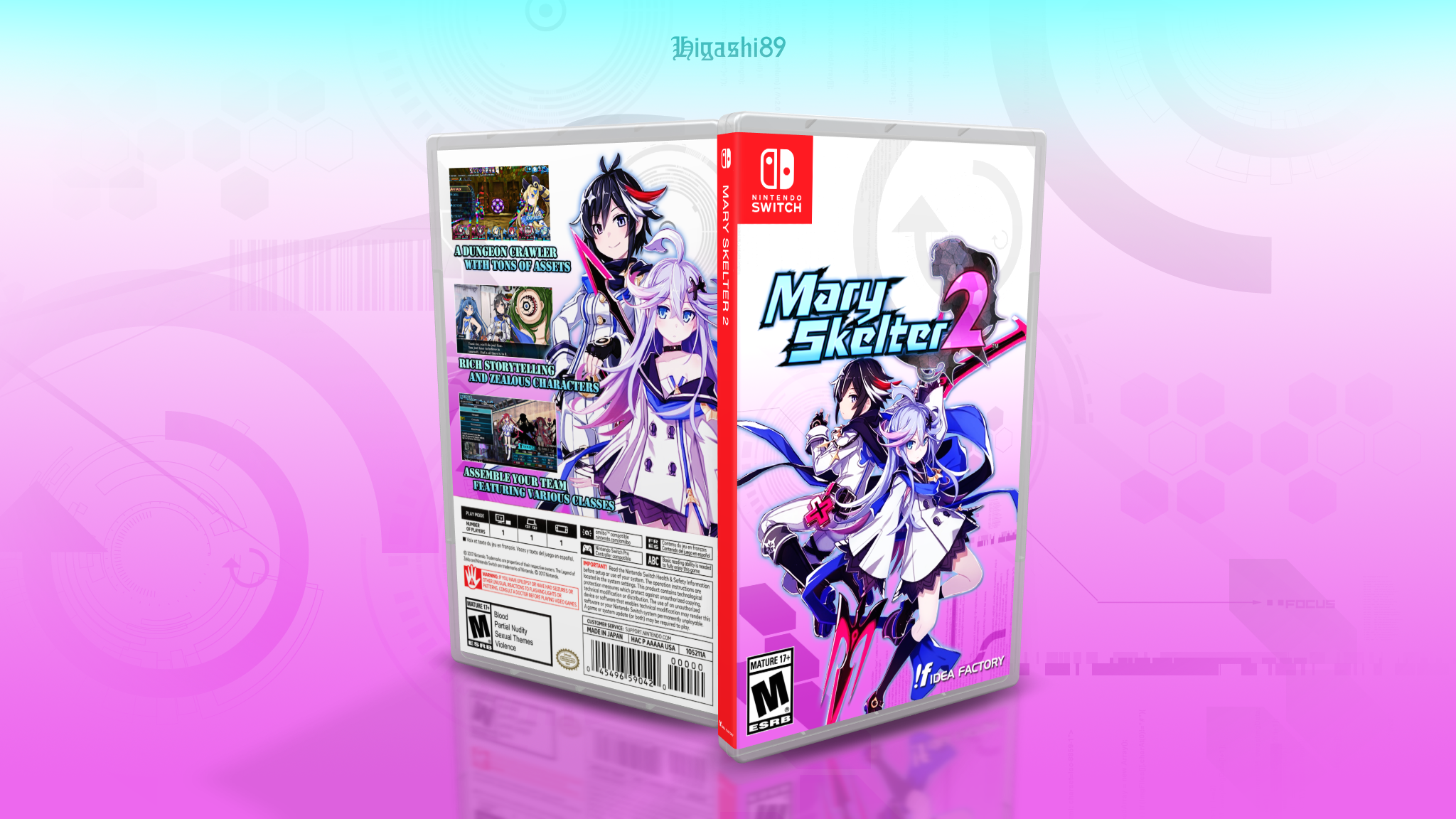 Mary Skelter 2 box cover
