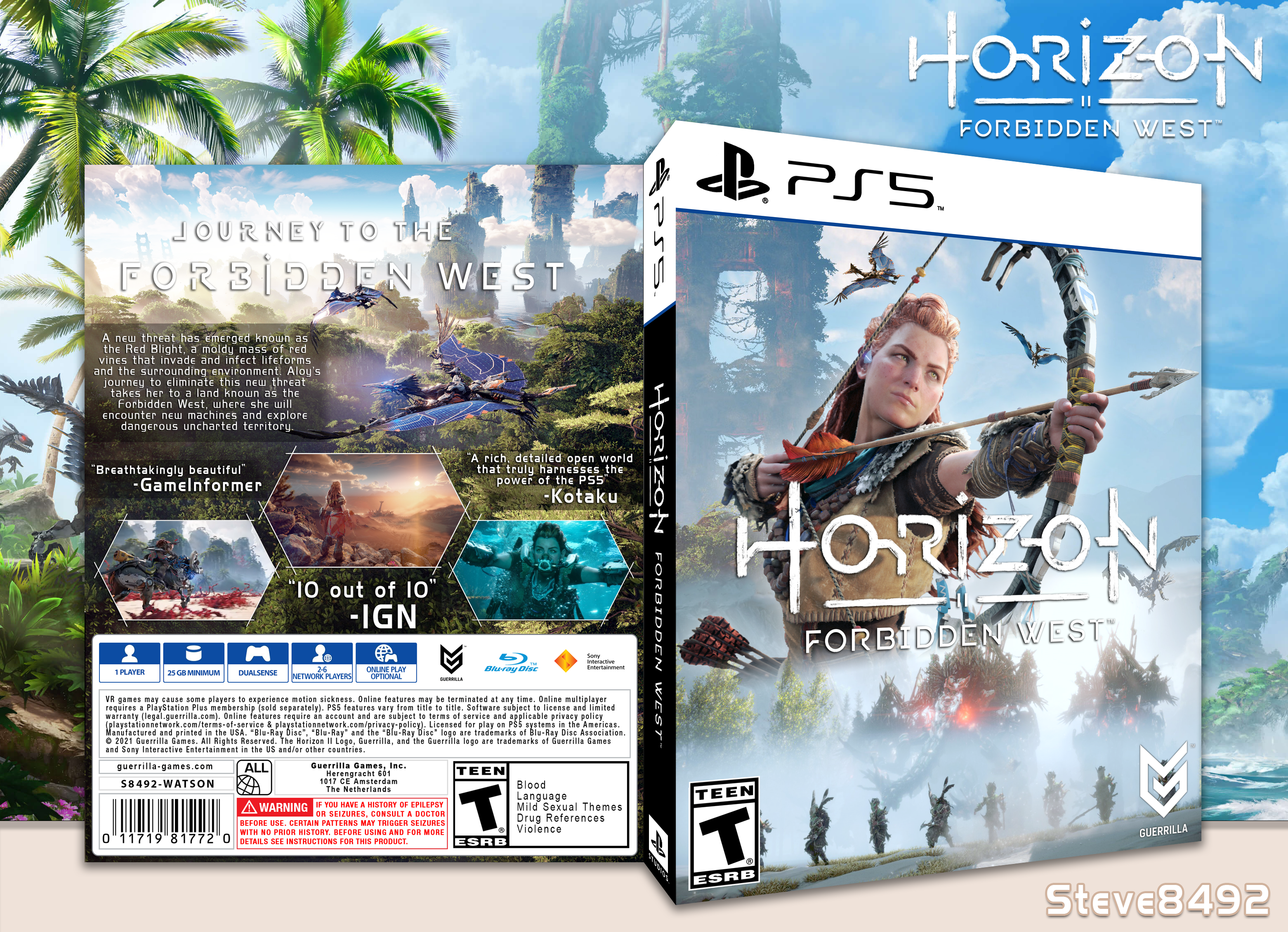 Horizon II: Forbidden West box cover