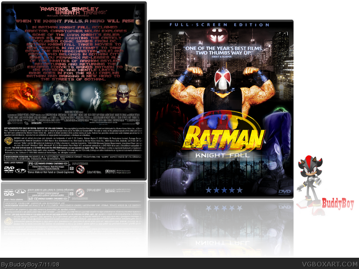 Batman: KnightFall box art cover