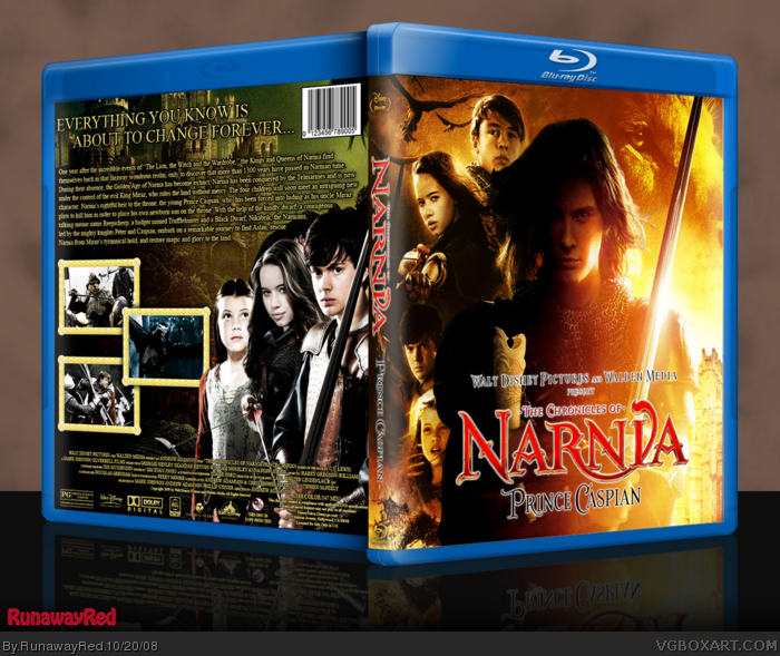 The Chronicles Of Narnia: Prince Caspian box art cover