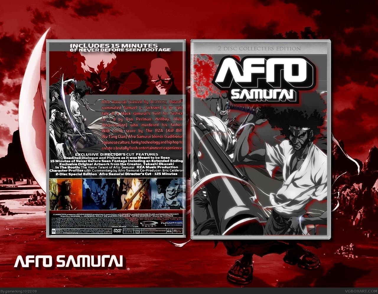 AFRO SAMURAI box cover