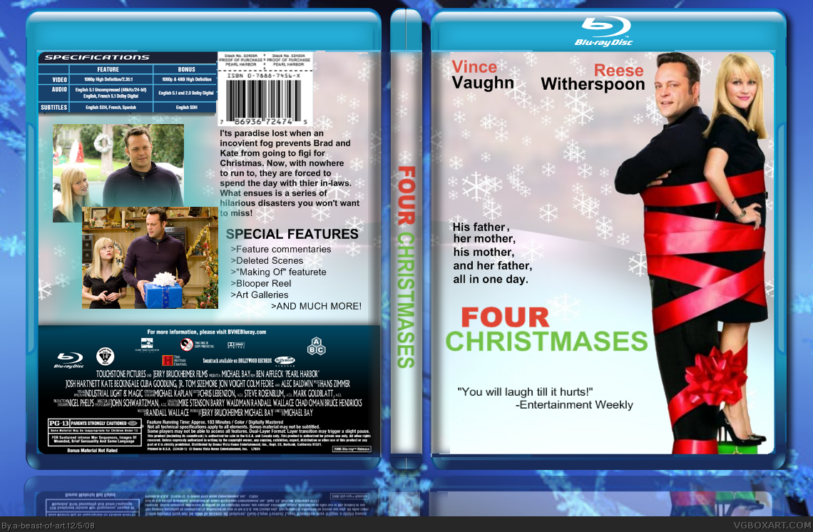 Four Christmases box cover