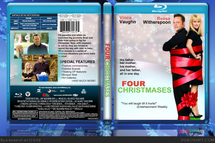 Four Christmases box art cover