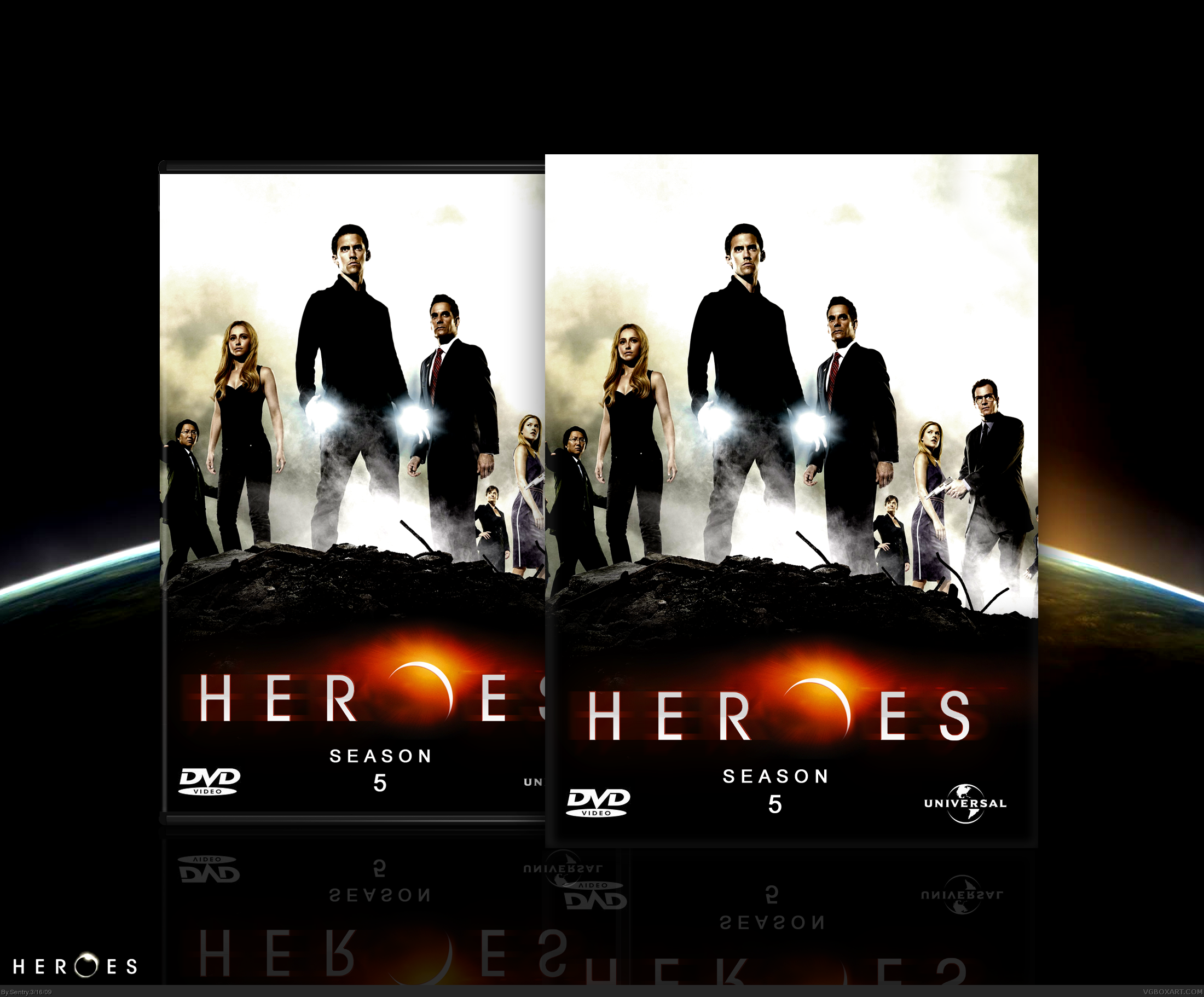 Heroes Season 5 box cover