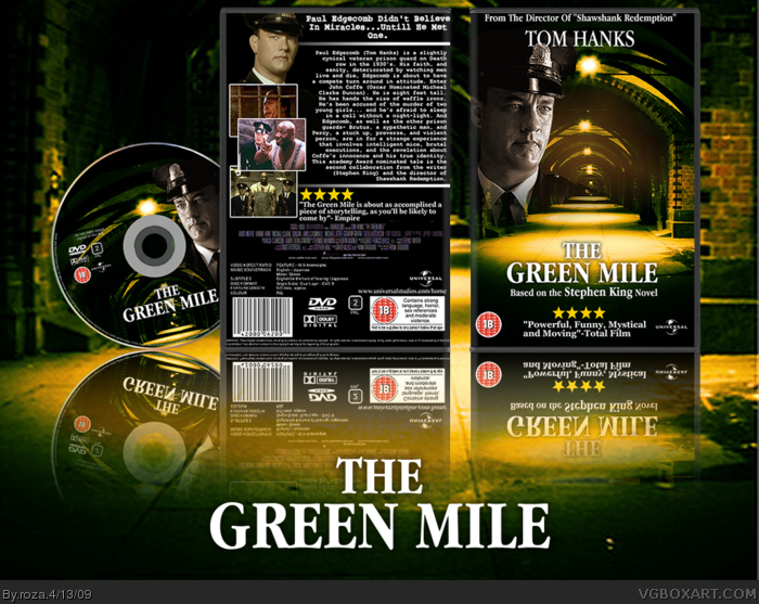 The Green Mile box art cover