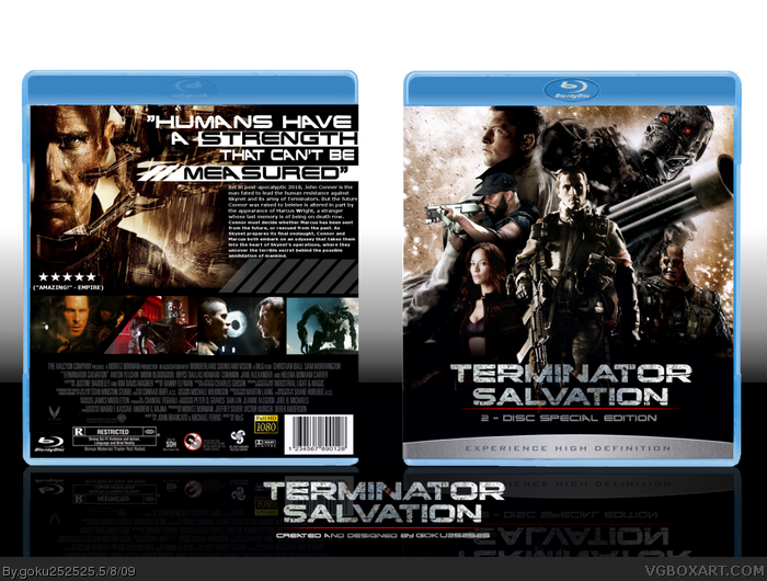 Terminator Salvation box art cover