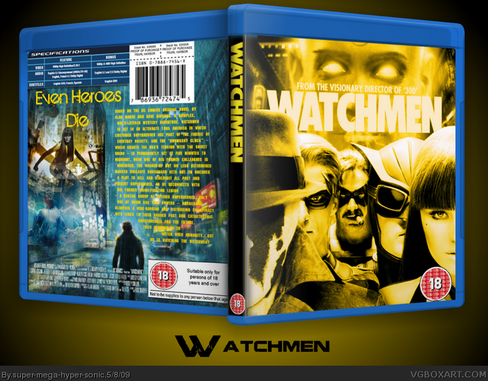 Watchmen box art cover