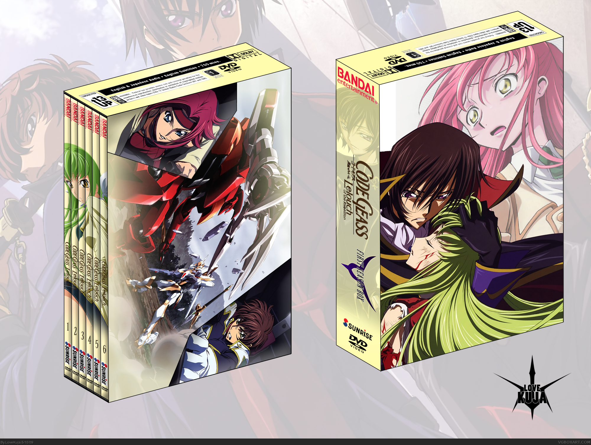 Code Geass: Lelouch of the Rebellion box cover