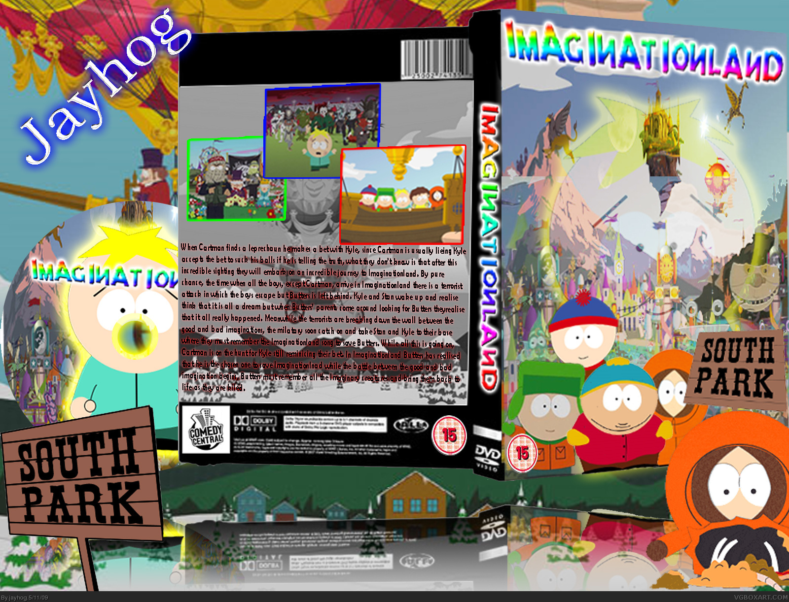 South Park: Imaginationland Movie box cover