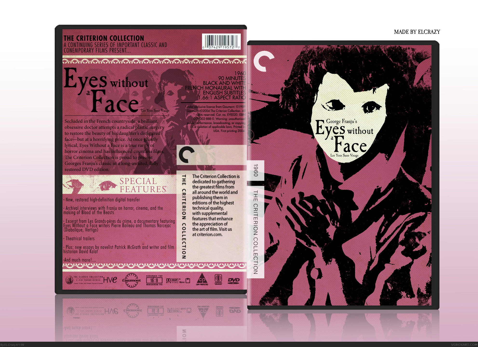 Eyes Without a Face box cover