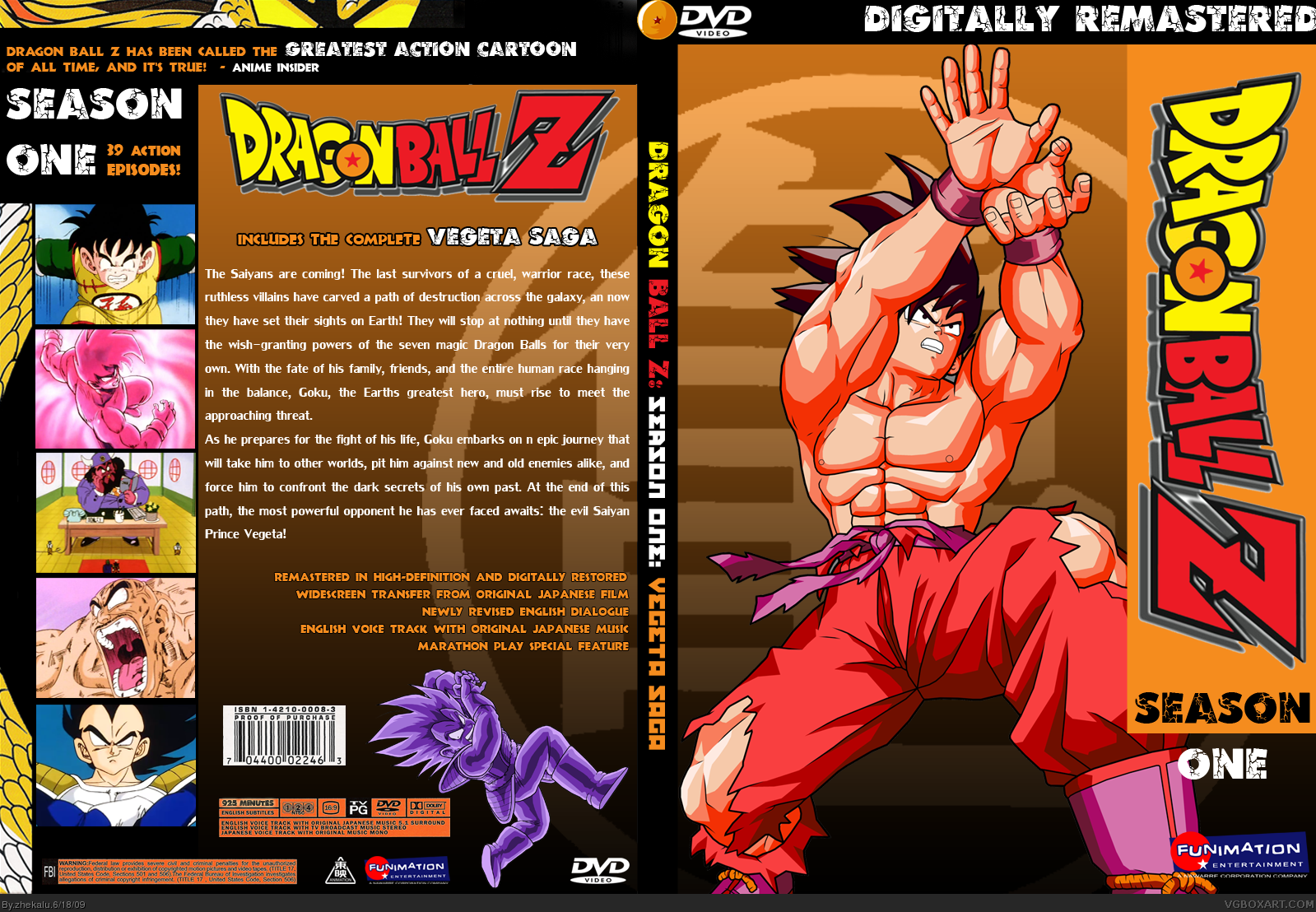 Dragon Ball Z: Season One box cover