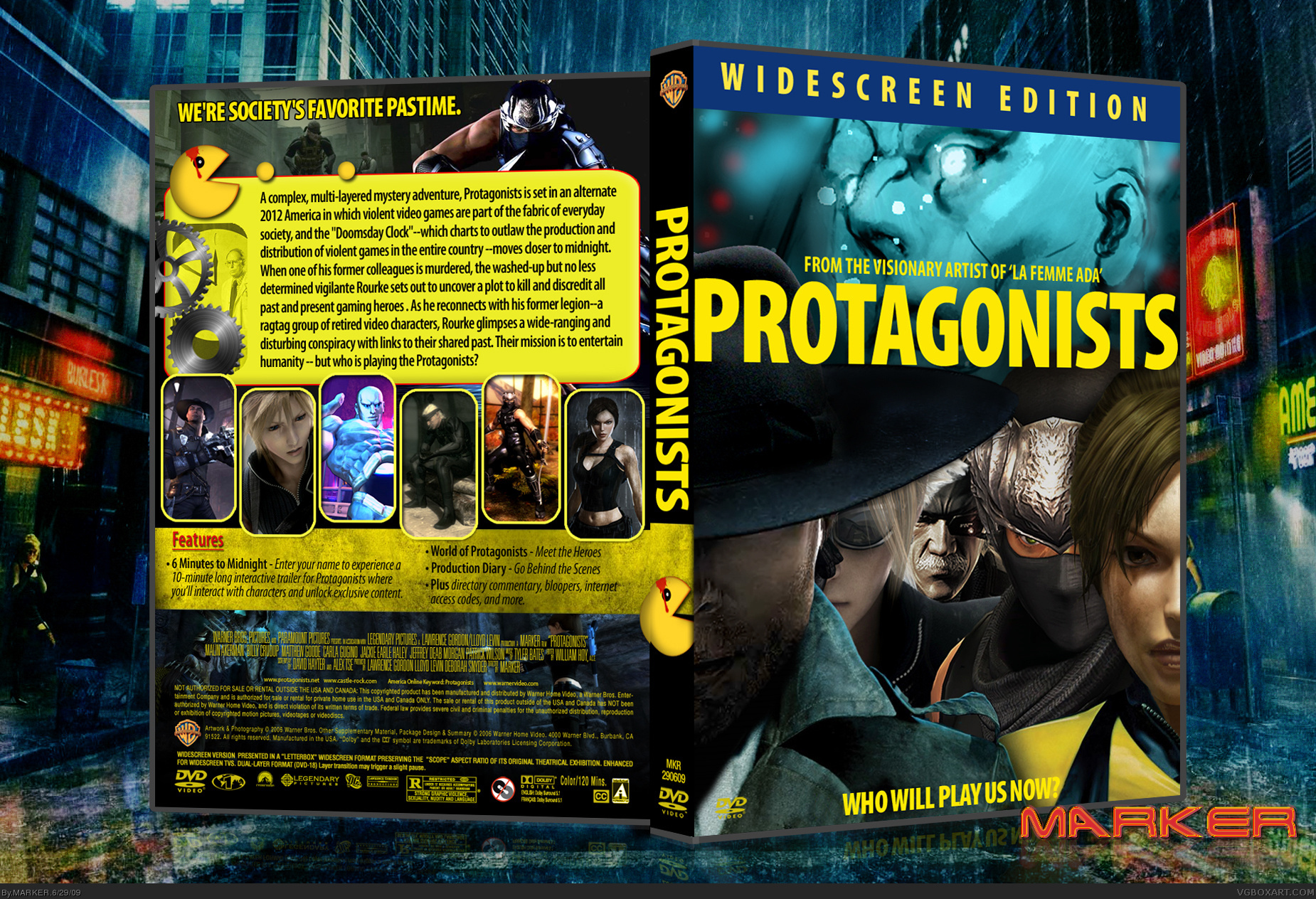 Protagonists box cover