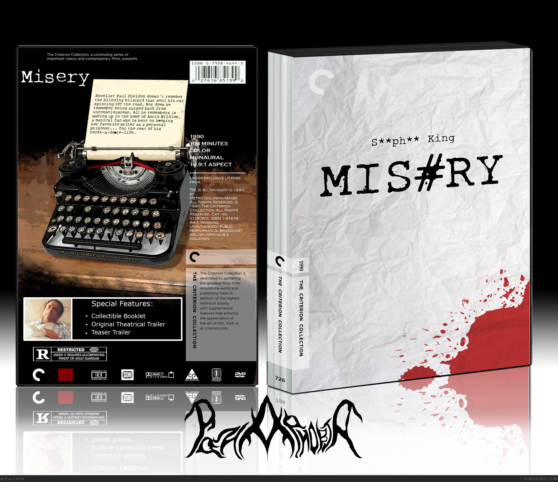 Misery box cover