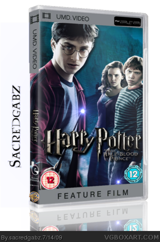 Harry Potter and the Half-Blood Prince (UMD Movie) box art cover