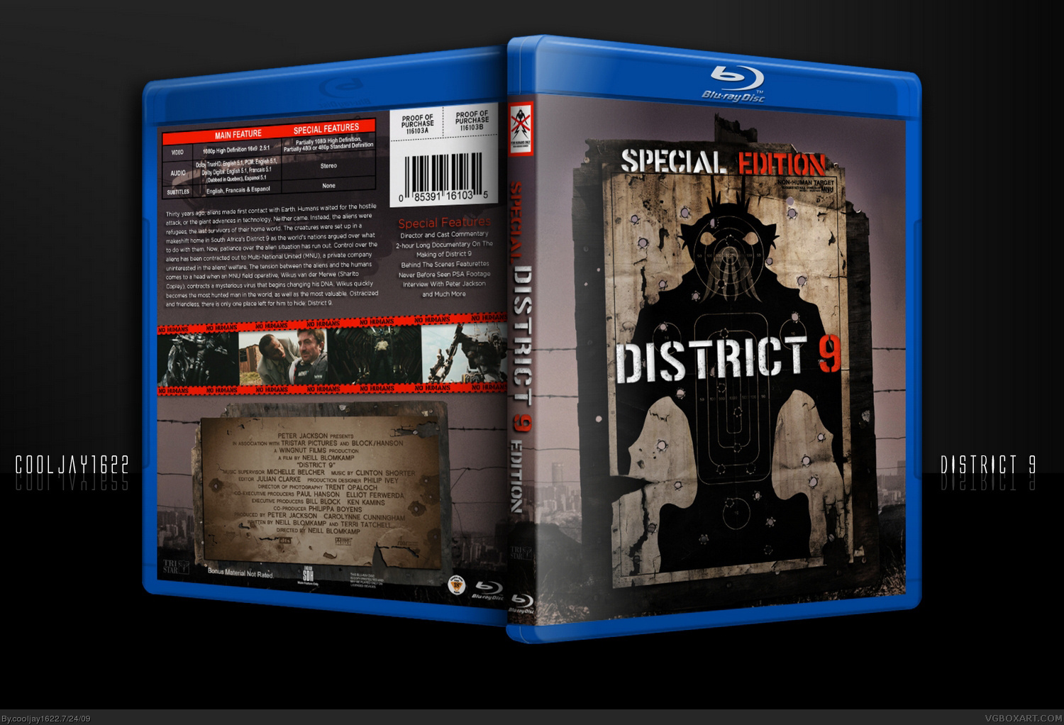 District 9: Special Edition box cover