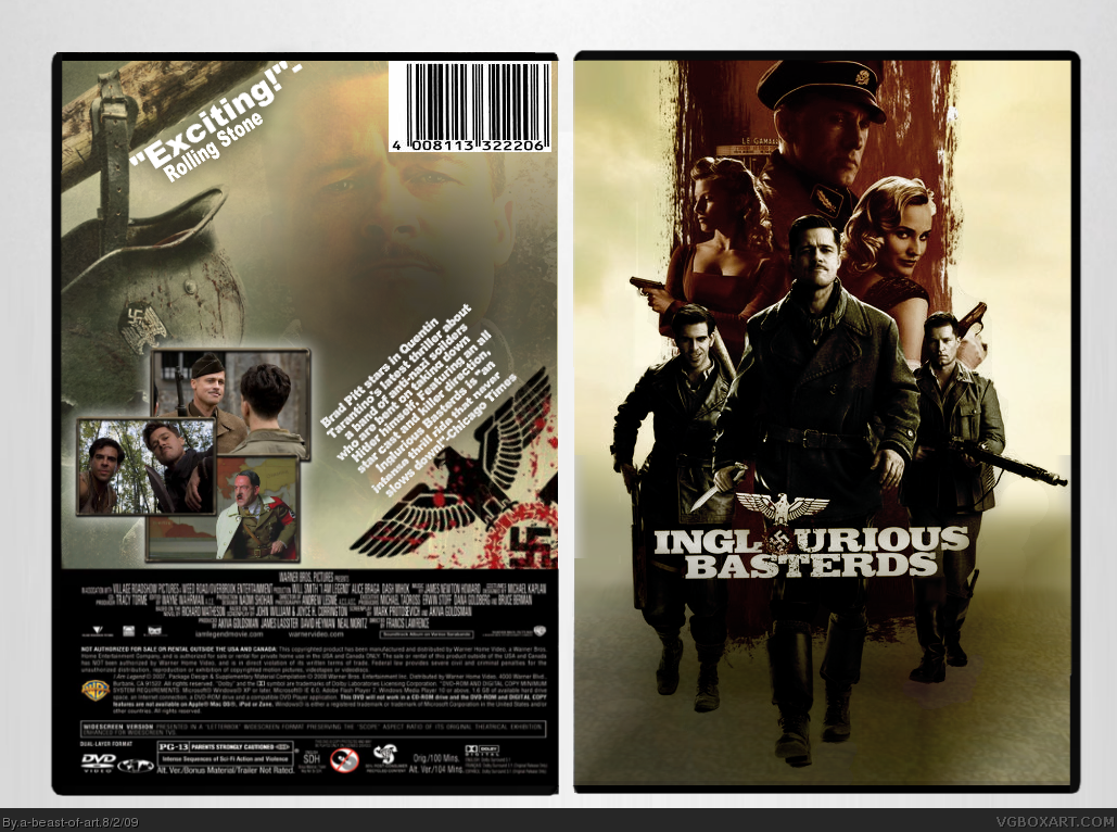 Inglourious Basterds box cover