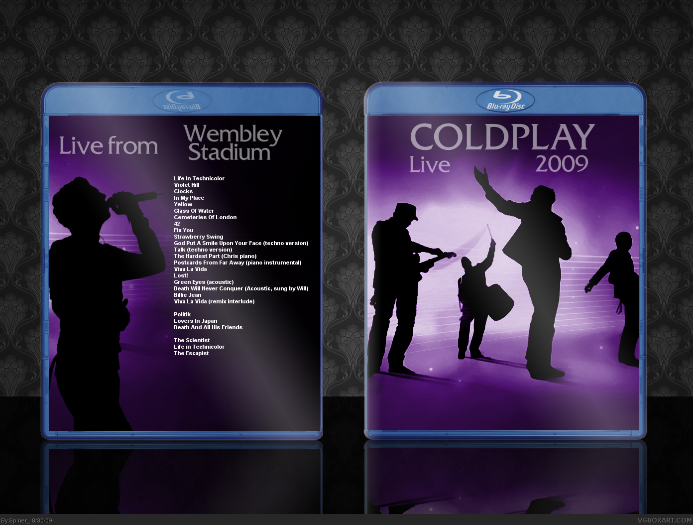 Coldplay - Live 2009 box cover
