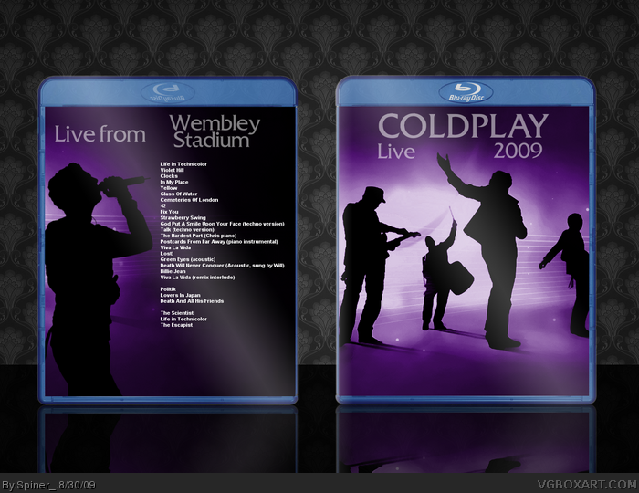 Coldplay - Live 2009 box art cover