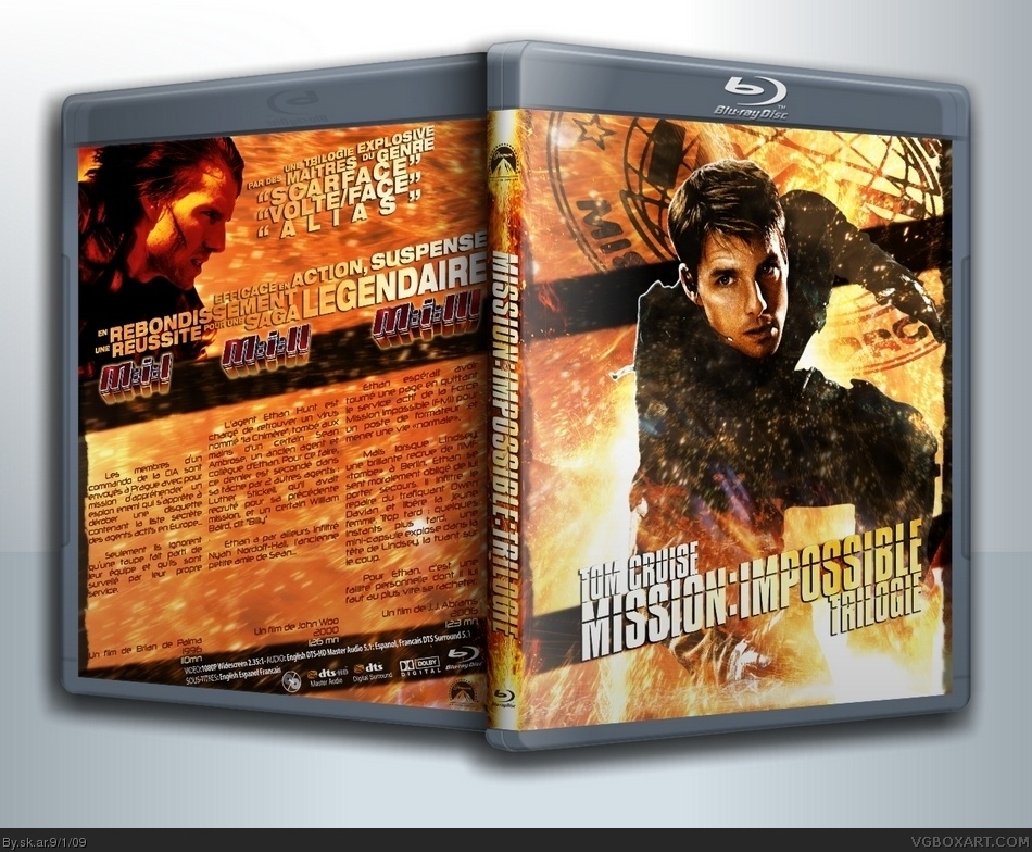 Mission Impossible Trilogy box cover