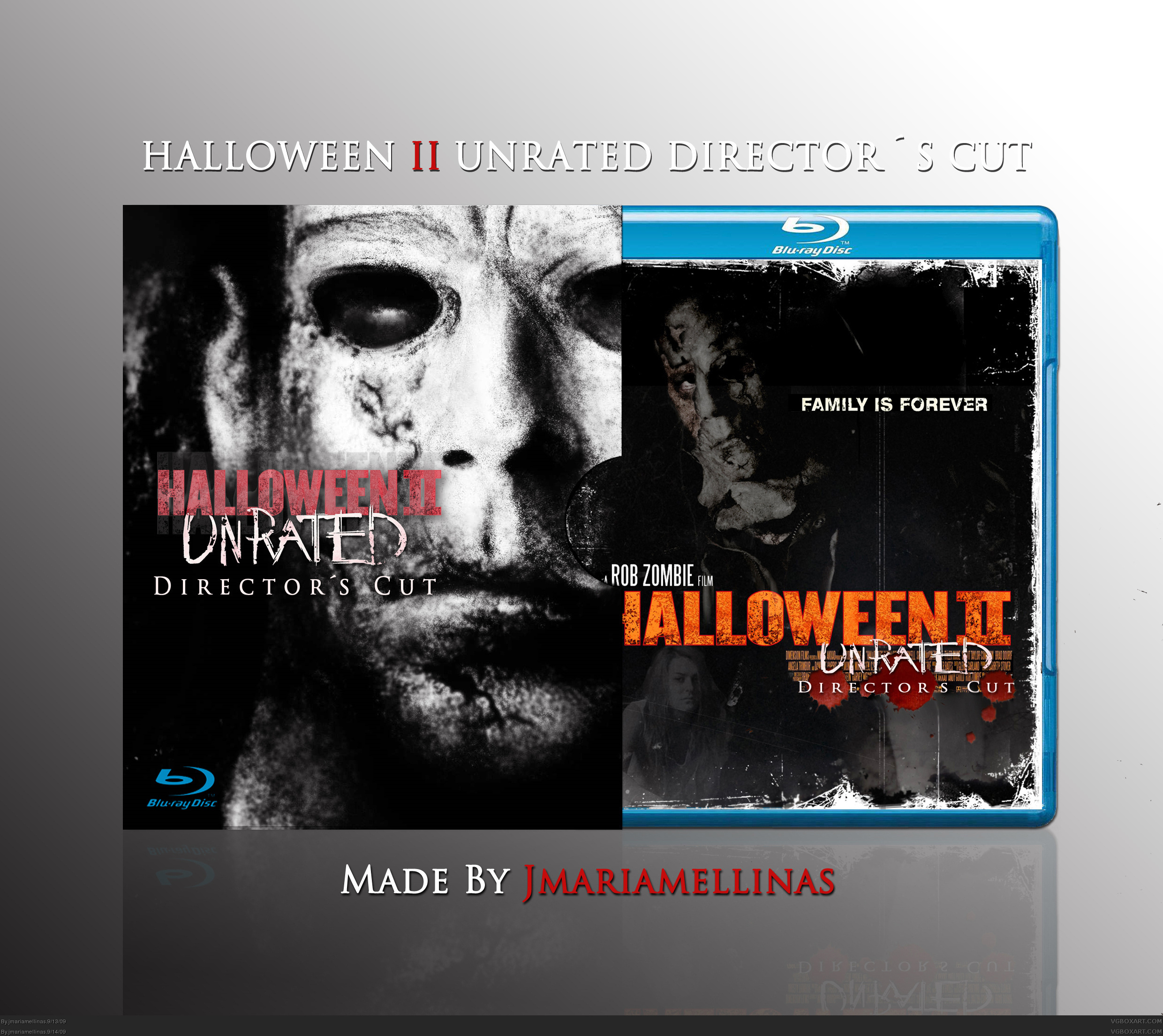 Halloween II: UNRATED box cover