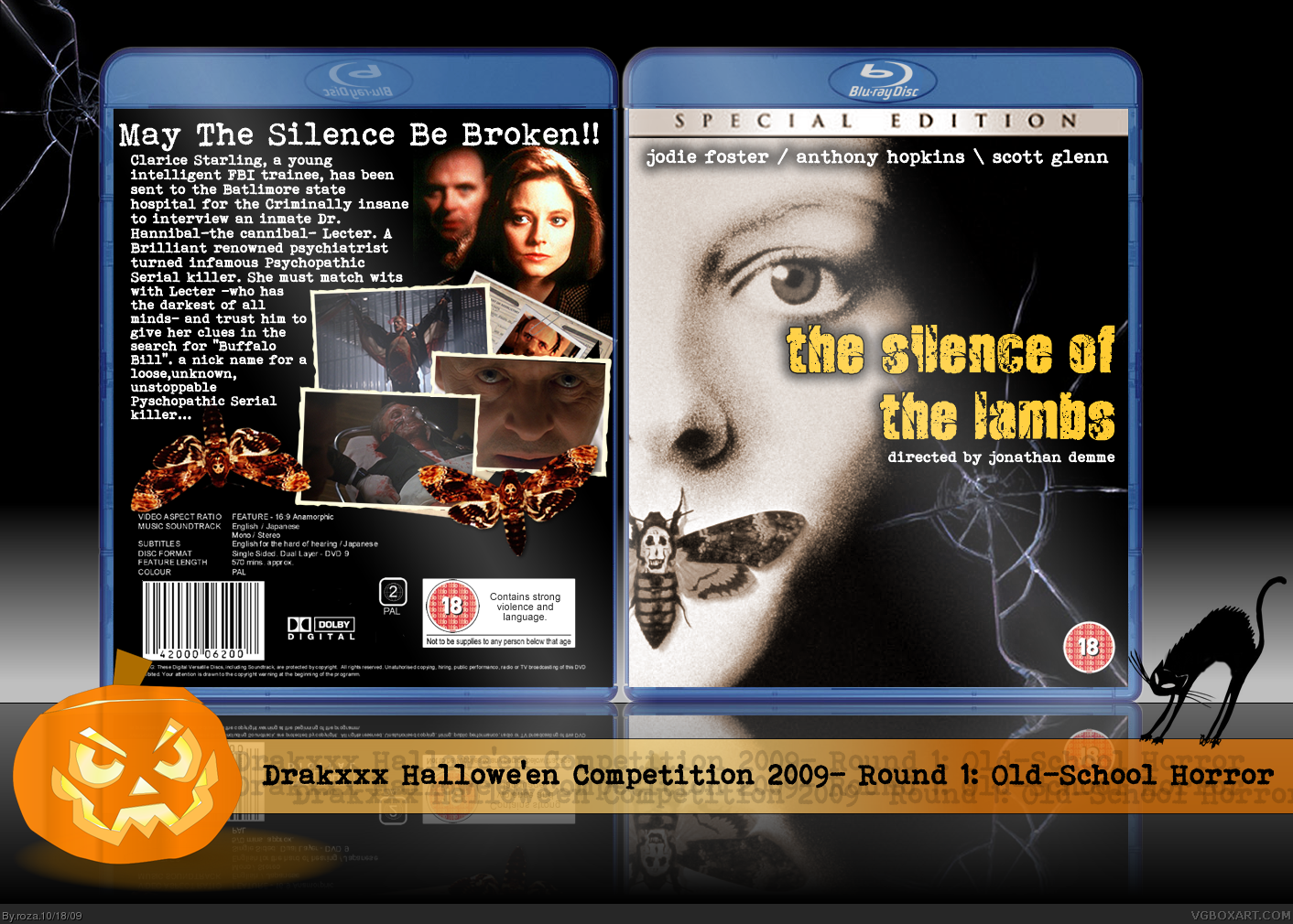 The Silence of the Lambs box cover