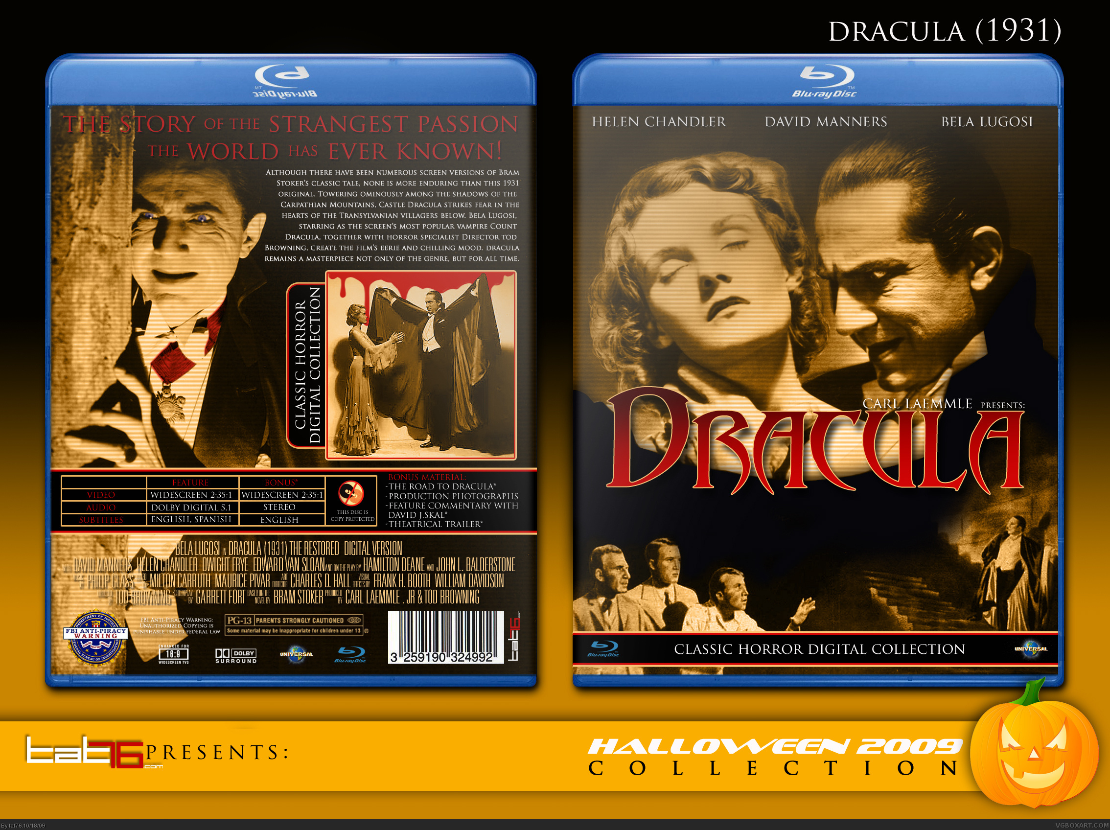Dracula (1931) box cover