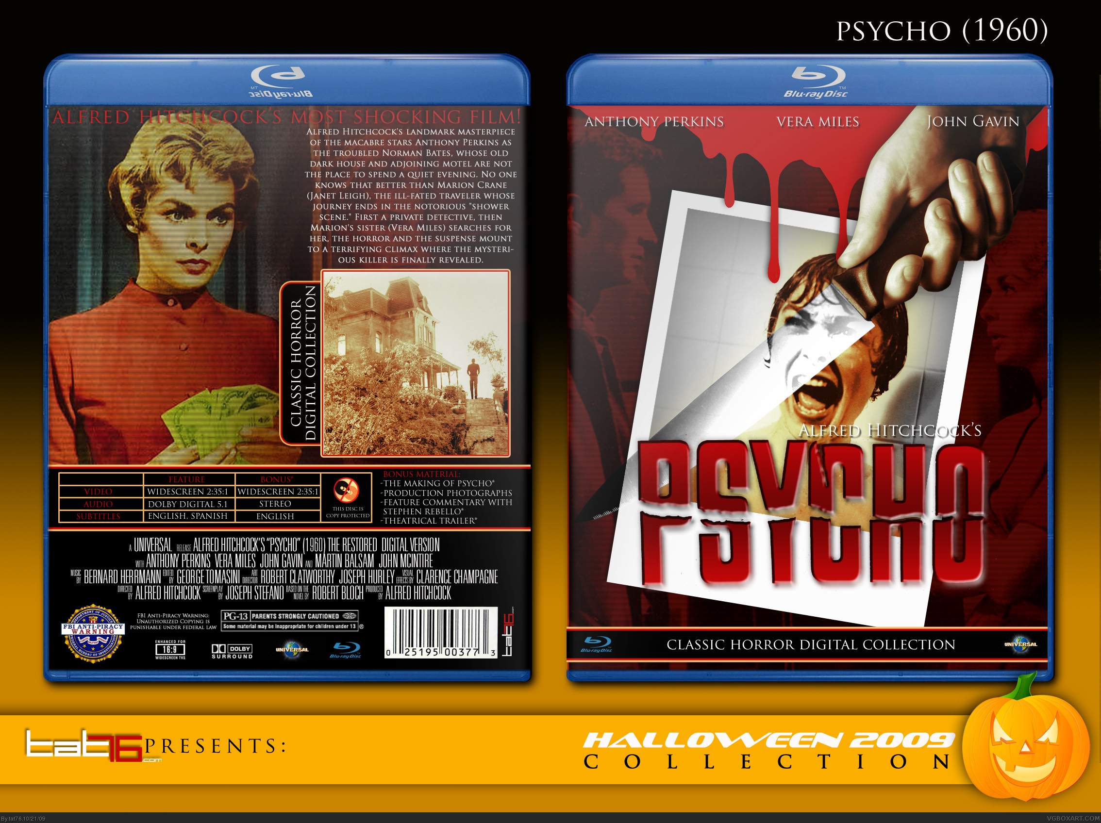 Psycho (1960) box cover