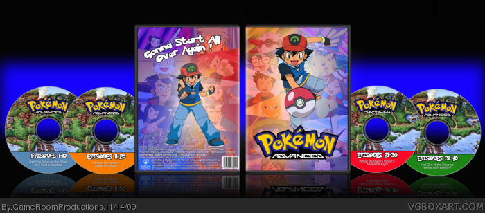 Pokemon Advanced box art cover