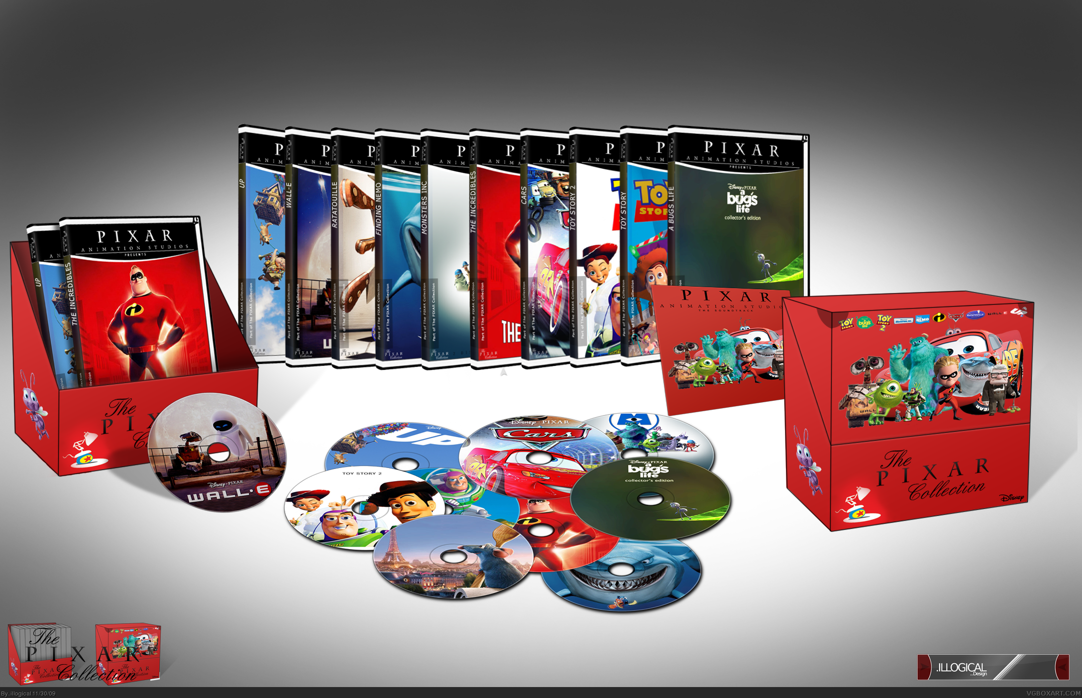 The Pixar Collection box cover