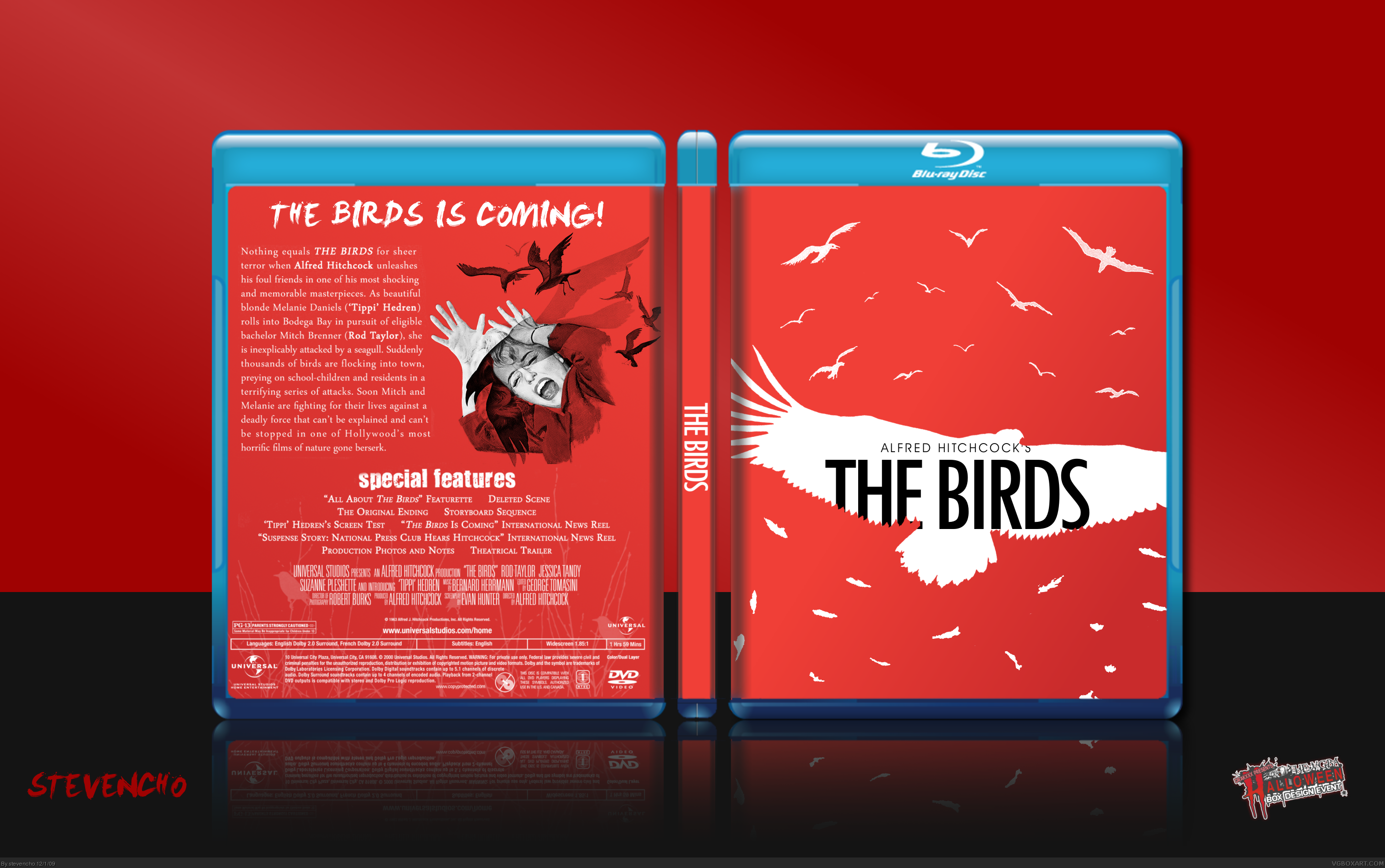 The Birds box cover