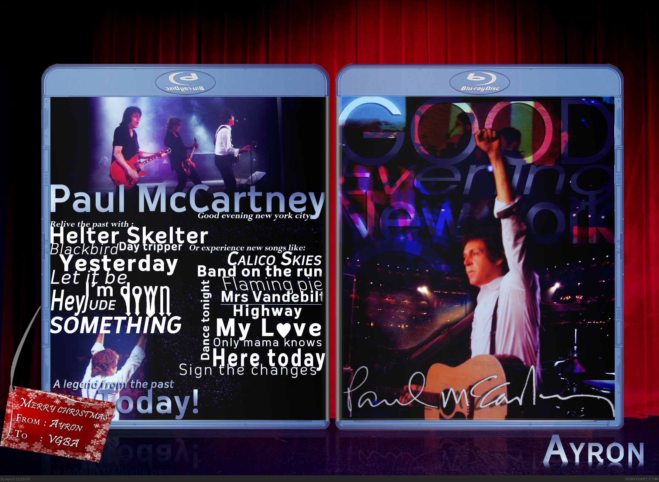 Paul McCartney : Good Evening New York City box cover