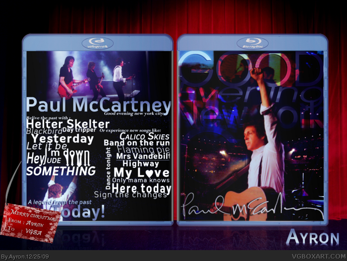 Paul McCartney : Good Evening New York City box art cover