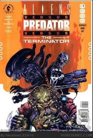 AvPvT: Aliens Vs Predator Vs The Terminator box art cover