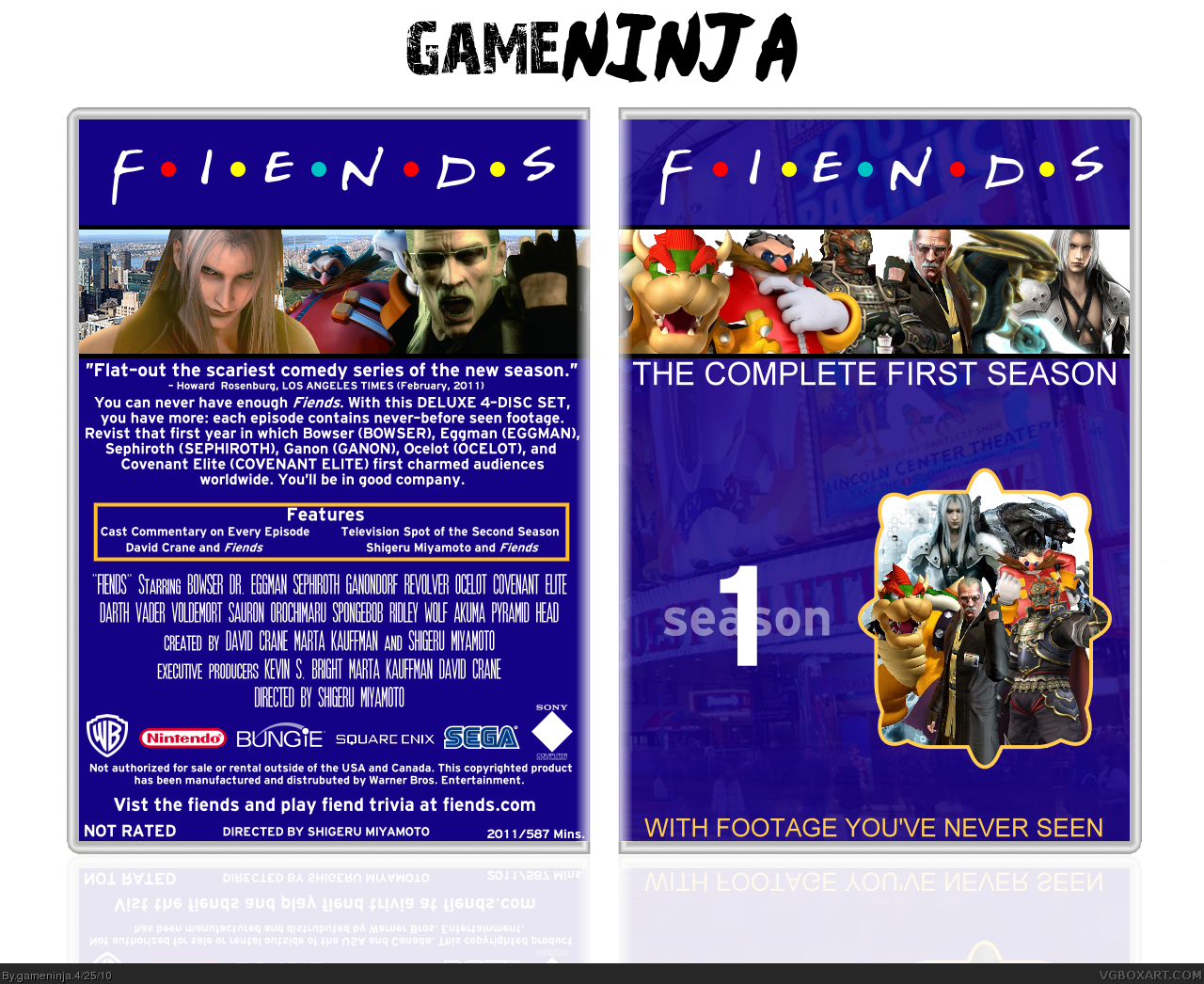 Fiends: The Complete First Season box cover