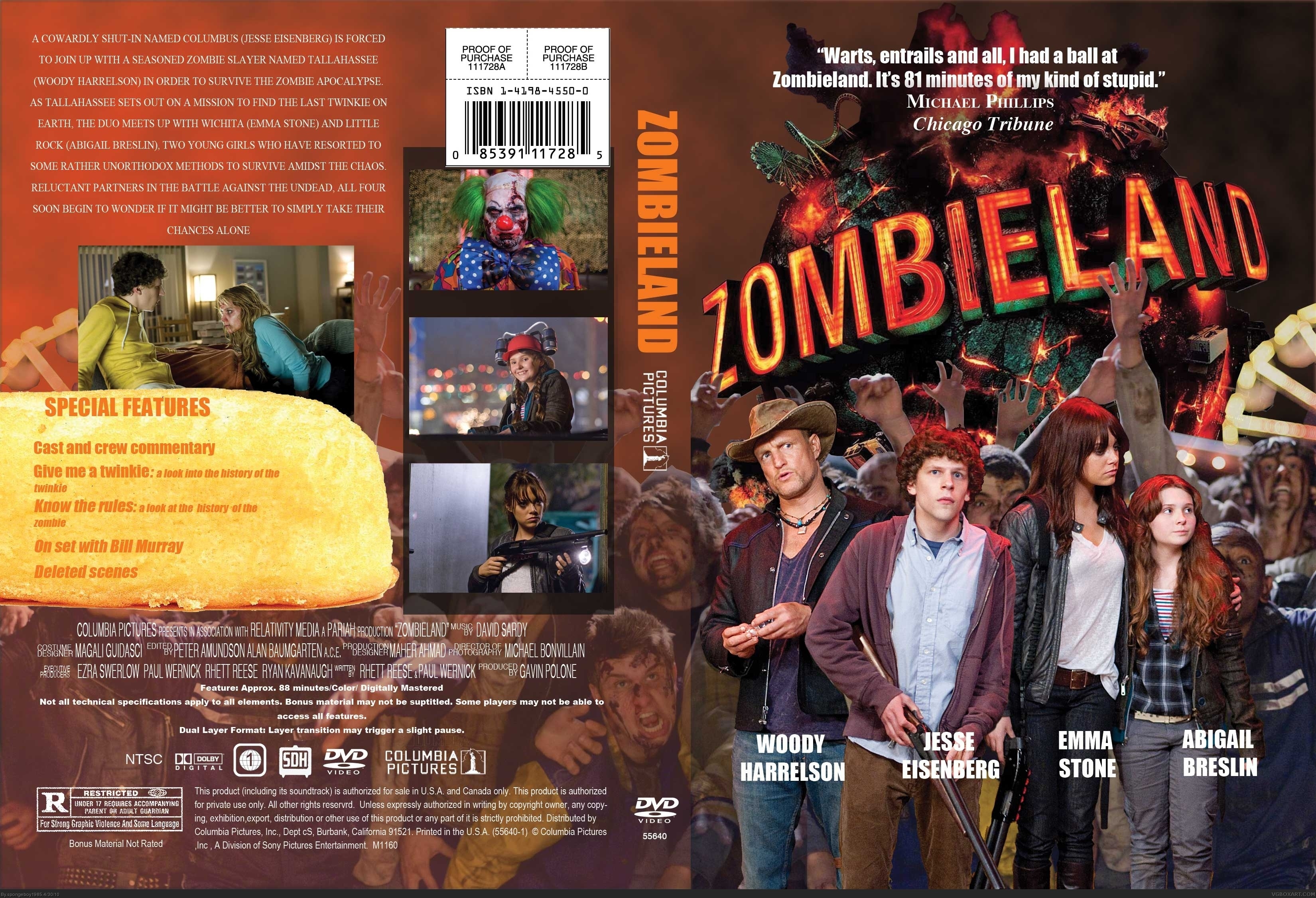 Zombieland box cover