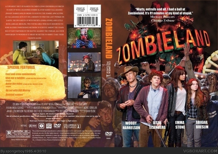 Zombieland box art cover